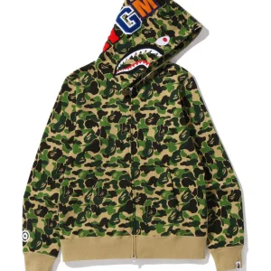 Bape 1st Camo Jacquard One Point Relaxed Fit Hoodie